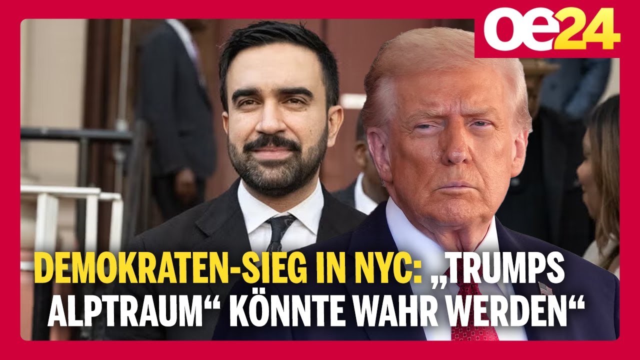 Demokraten-Sieg in NYC: „Trumps Alptraum“ könnte wahr werden