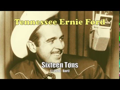 Tennessee ernie ford sixteen tons karaoke #2