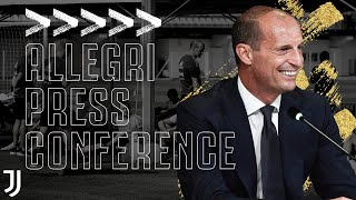 Allegri Previews New Season! | First Press Conference Back At Juventus | #AllegriIN
