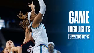 Pepperdine at UCLA | HIGHLIGHTS | Big Ten Women's Basketball | 11/12/24