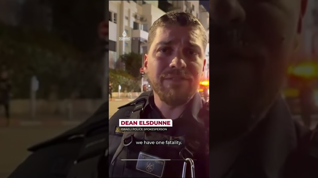 One killed as Iranian missiles hit Tel Aviv area