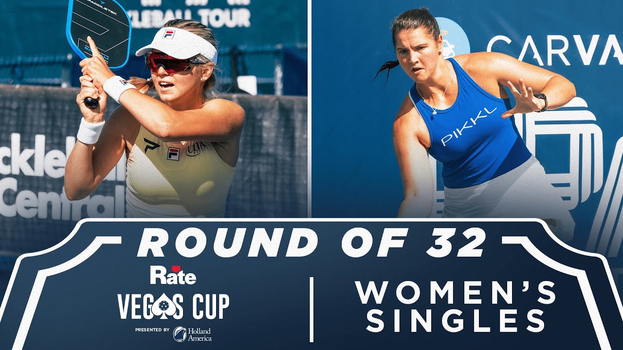 Anna Leigh Waters v Zoey Weil at the Rate Vegas Cup presented by Holland America