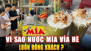 VÌ SAO NƯỚC MÍA VỈA HÈ LUÔN ĐÔNG KHÁCH ? Góc Kiến Thức