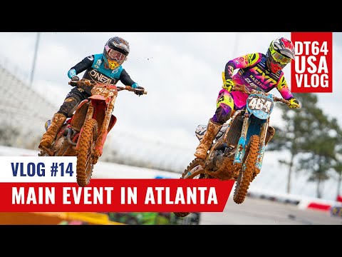 Nique Thury USA Vlog #14 - direkt ins Main Event beim AMA SX Rennen auf dem Atlanta Motor Speedway
