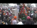 #farmersprotest Farmers Remove Barricades with Tractors at Haryana-Punjab Border Protest| News9  - 00:51 min - News - Video