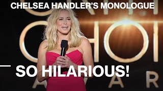 Chelsea Handler's Monologue Critics’ Choice Awards 2023