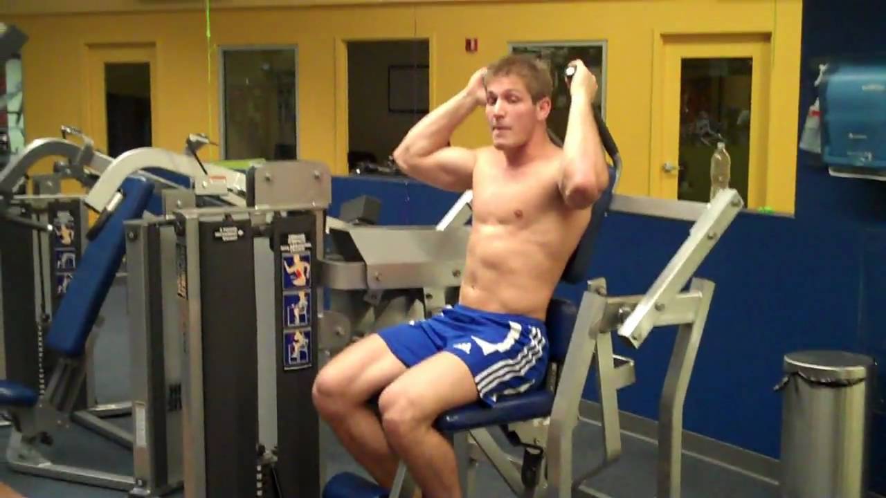 How To: Abdominal Crunch (Hammer Strength) - YouTube