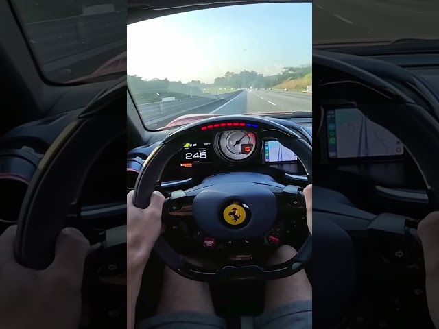 Aceleração e Reduzida Ferrari 812 GTS #automobile #cars #ferrari #petrolhead #money #carros