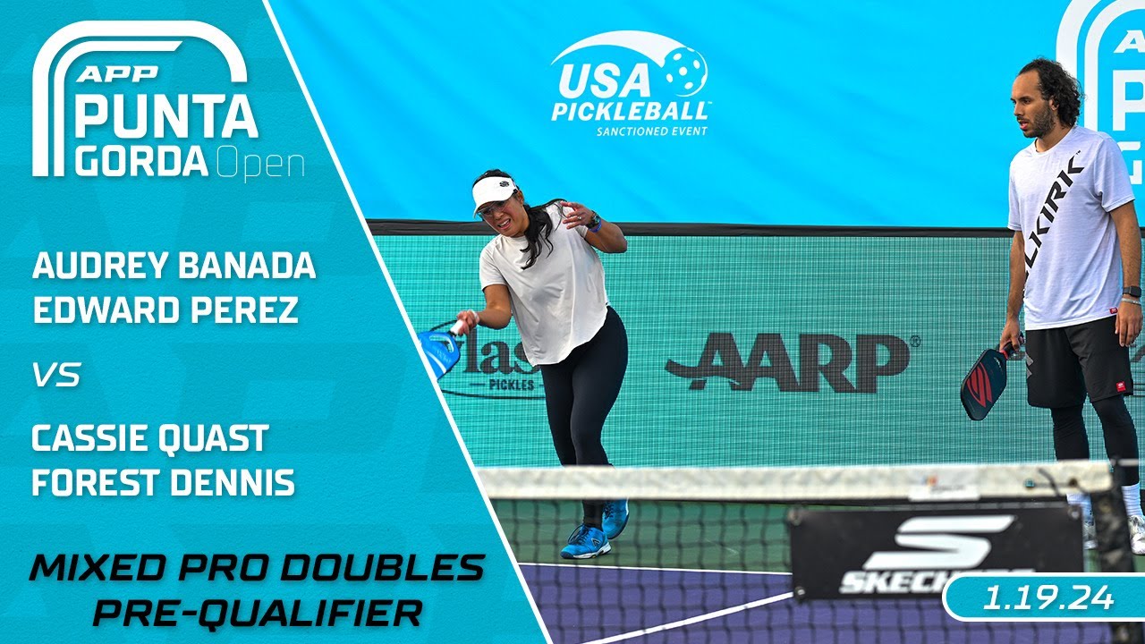 2024 APP Punta Gorda Open I Perez/Banada vs. Dennis/Quast | Mixed Doubles Pre-Qualifier