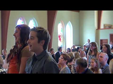 Students flashmob a Wedding Ceremony