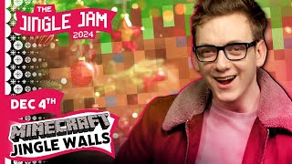 Minecraft Jingle Walls: The Spiffing Brit, Lewis & friends | Jingle Jam 2024 Day 4