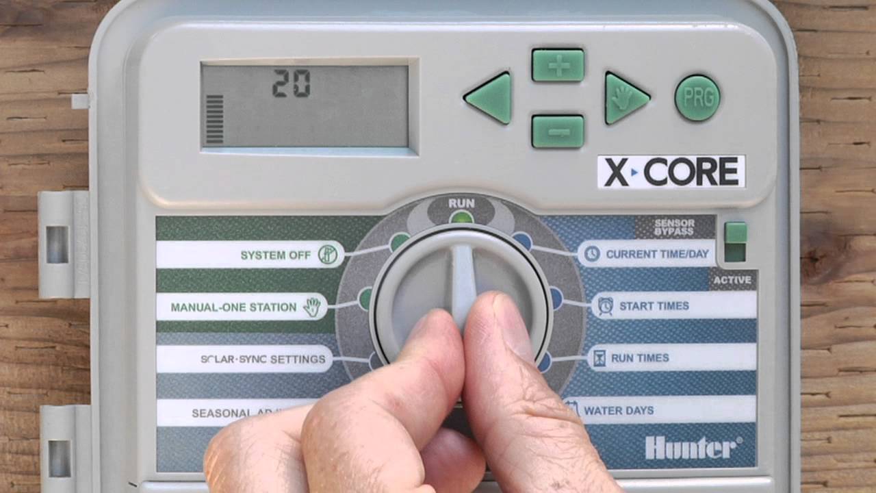 X Core Hunter Sprinkler System Manual