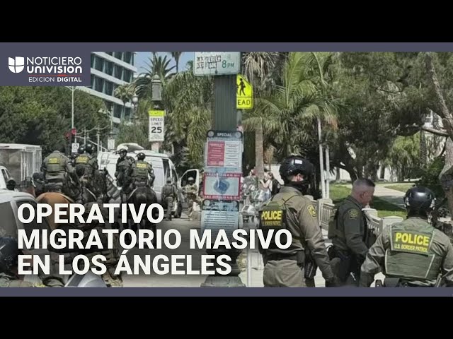 Redada en el área de MacArthur Park, en Los Ángeles: alcaldesa se enfrenta a los agentes federales