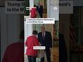 Trump DoorDashes McDonalds to the White House