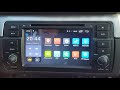 BMW E46 Обзор магнитолы андроид. Android DVD для BMW E46. Часть 2 Обзор, функционал.