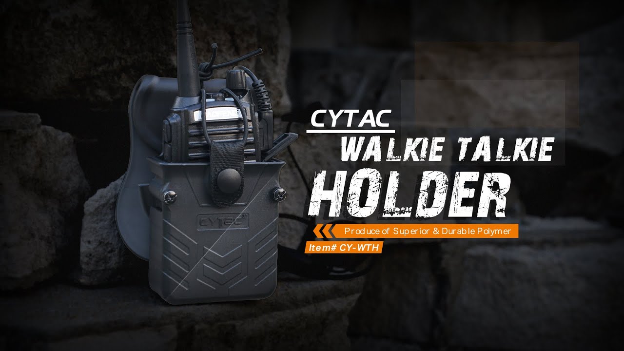 CYTAC User Manual l Walkie Talkie Holder