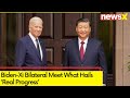 Biden-Xi Bilateral Meet | Hails Real Progress | NewsX