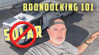BEST Boondocking Tips- Beginners Guide