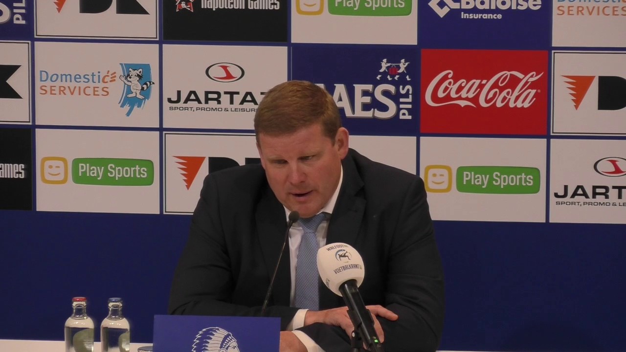 Persconferentie na KAA Gent - RSC Anderlecht