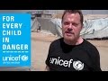 Eddie Izzard's video diary from Domiz refugee camp in Iraq