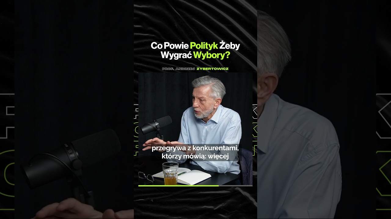 Co Powie Polityk, Żeby Wygrać Wybory? – ft. prof. Andrzej Zybertowicz