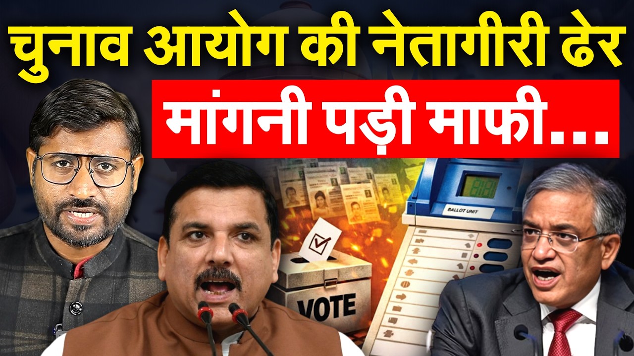 चुनाव आयोग की नेतागीरी ढेर मांगनी पड़ी माफी…Analysis By Bharat