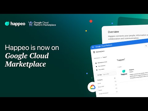 Happeo now available on Google Cloud Marketplace