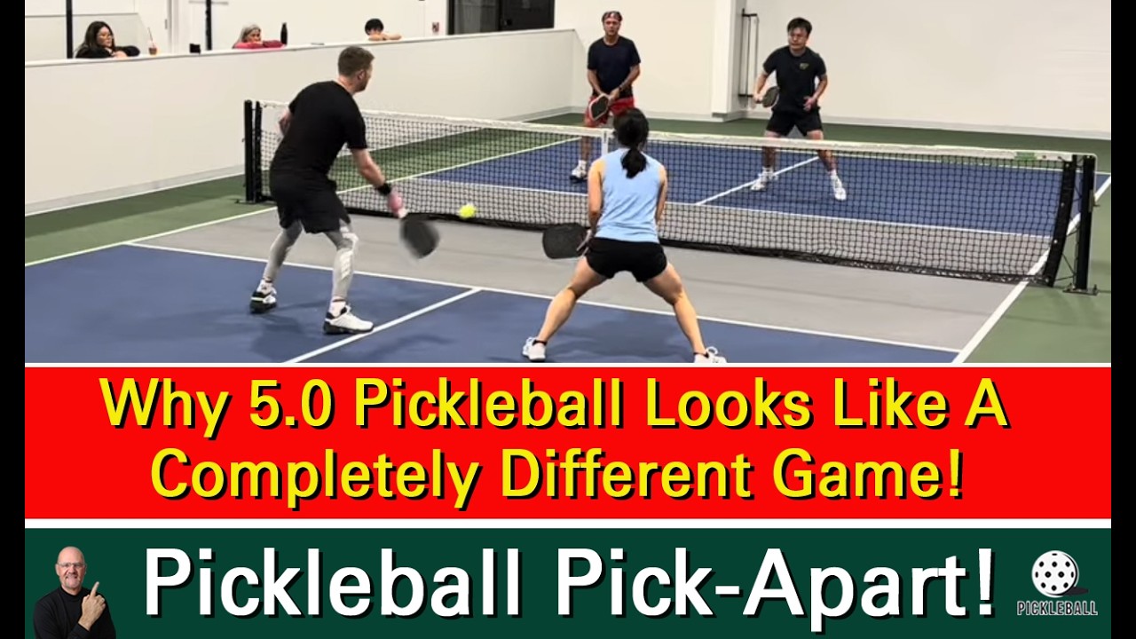 Pickleball 5.0! Does Your Game Look Anything Like This?