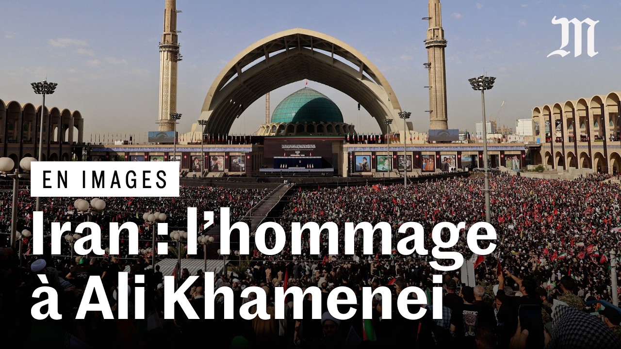 Iran : des milliers de personnes réunies en hommage à Ali Khamenei