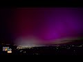 Spectacular Northern Lights Illuminate Switzerlands Night Sky | News9