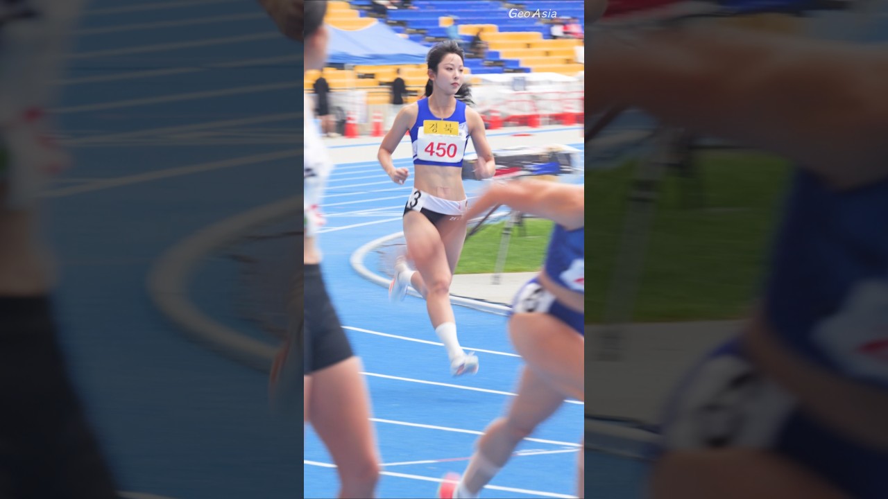 대학육상 400m 강자 김진영 실업 적응 중! #athlete #김진영 #sportstar
