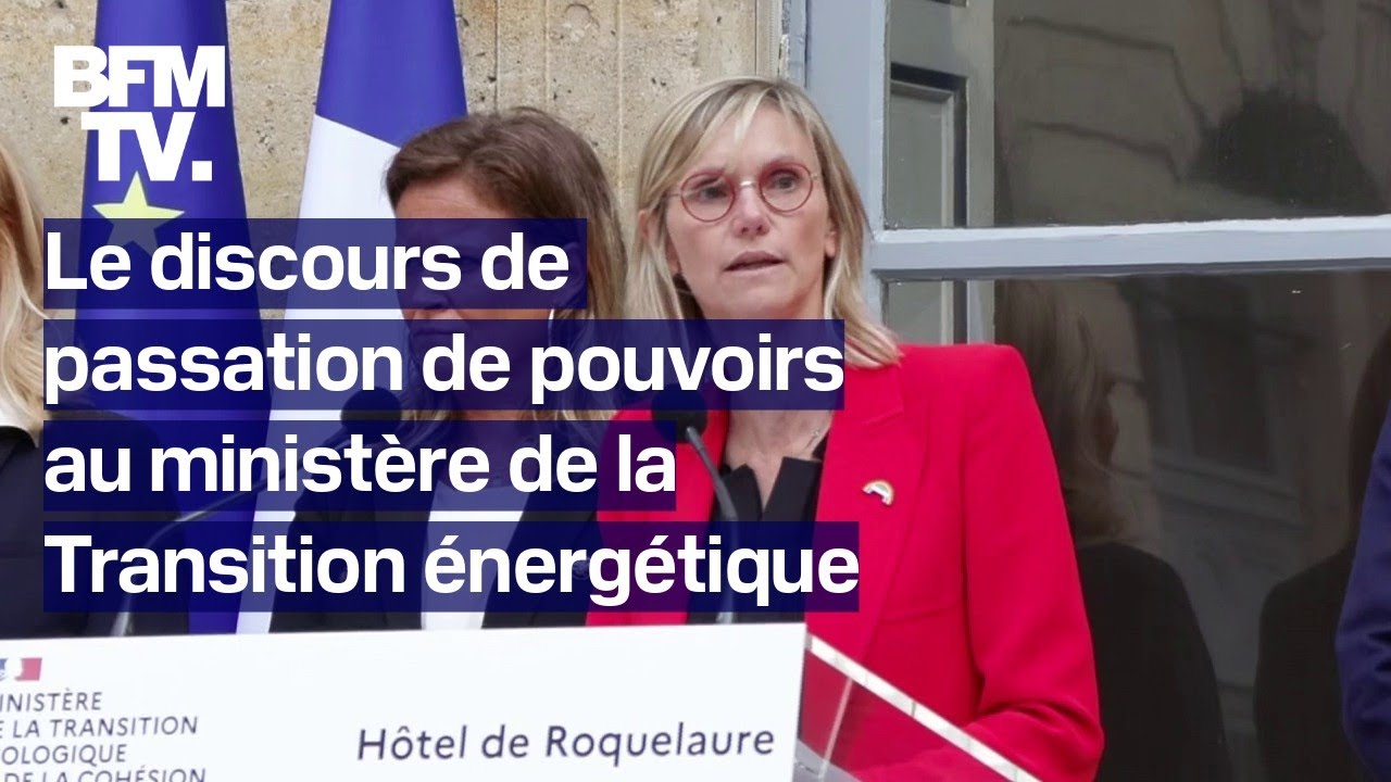 "Une écologie populaire": la passation de pouvoirs au ministère de la Transition écologique