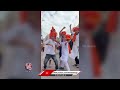 Kids Dance In Ganesh Nimajjanam 2025 | Khairatabad Ganesh Shobha Yatra | V6 News - 03:02 min - News - Video