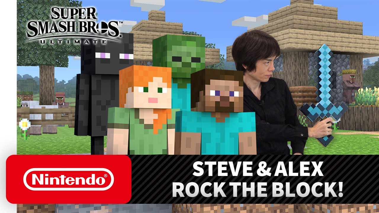 Super Smash Bros. Ultimate – Mr. Sakurai Presents "Steve & Alex"