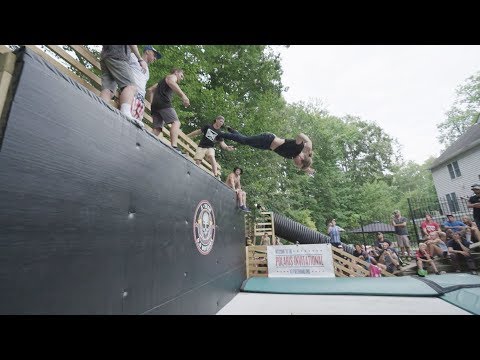 Flying High on the Trampoline at the Polaris Invitational