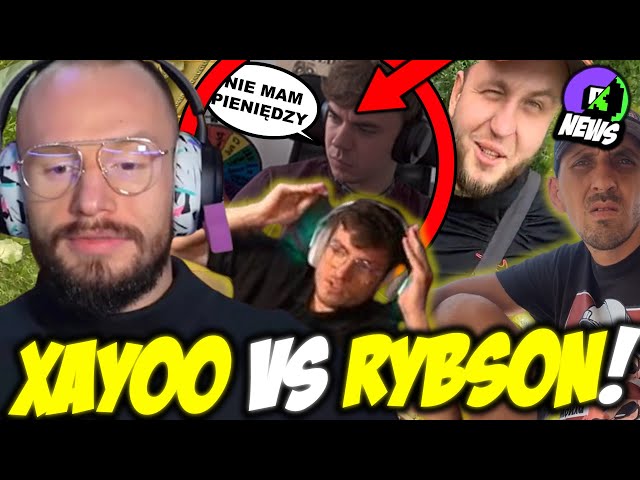 DRAMA XAYOO vs RYBSON! BAGIETA vs BUNGEE! RANDOMBRUCE SIĘ ODKLEJA! BANDURA! SZKLANA WIADOMOŚCI TTV