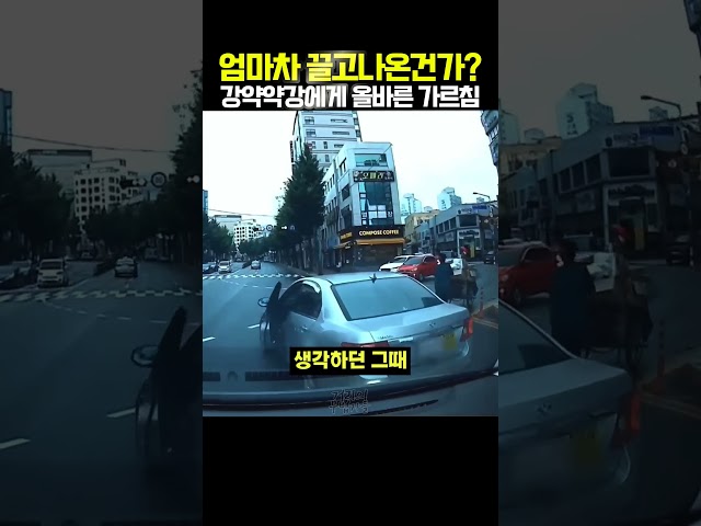 가오잡고 내렸지만, 욕먹고 돌아간 초보운전자의 최후