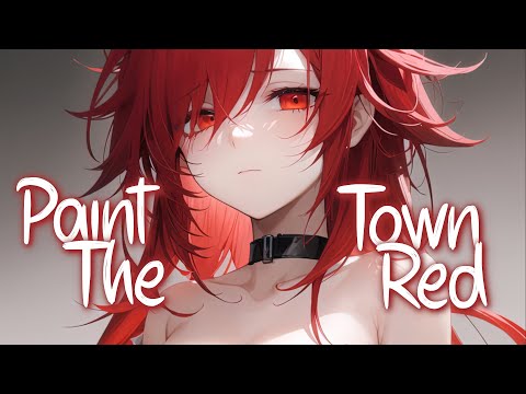 「Nightcore」 Paint The Town Red - Doja Cat ♡ (Lyrics)