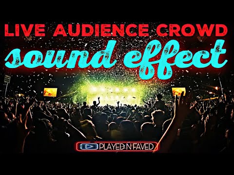 Upload mp3 to YouTube and audio cutter for Live Audience Crowd Sound Effect | Music Performance Crowds Sounds | Royalty Free download from Youtube