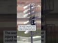 Rescue crews helped an injured worker trapped on a light platform at an Arizona stadium  - 00:46 min - News - Video