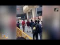 Delhi: Several people get injured in wall collapse at Gokul Puri Metro station | News9  - 02:19 min - News - Video
