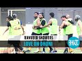 Ranveer Singh hugs MS Dhoni while playing friendly football match in Mumbai