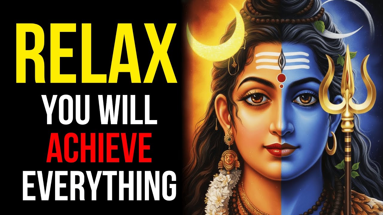 SHIVA means the CALM POWER THAT ACHIEVES EVERYTHING | Powerful Uma Maheshwar Stotra with Lyrics