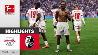 Overnight Table Leader | RB Leipzig — SC Freiburg 3-1 | Highlights | Matchday 8 – Bundesliga 2024/25