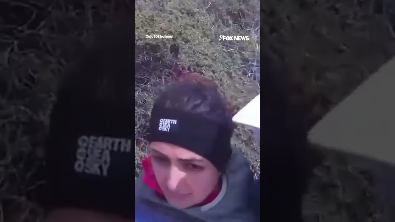US Coast Guard airlifts injured hiker from remote trail #foxnews #news #us #fox