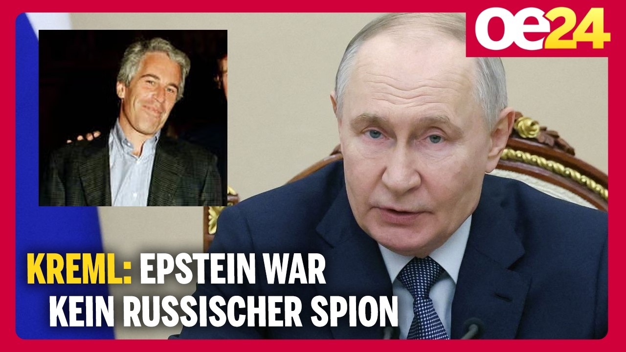 Treffen mit Putin? Kreml: Epstein war kein russischer Spion
