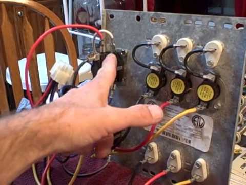 HVAC Electric heat kit / strips shown! - YouTube ac thermostat wiring diagrams 