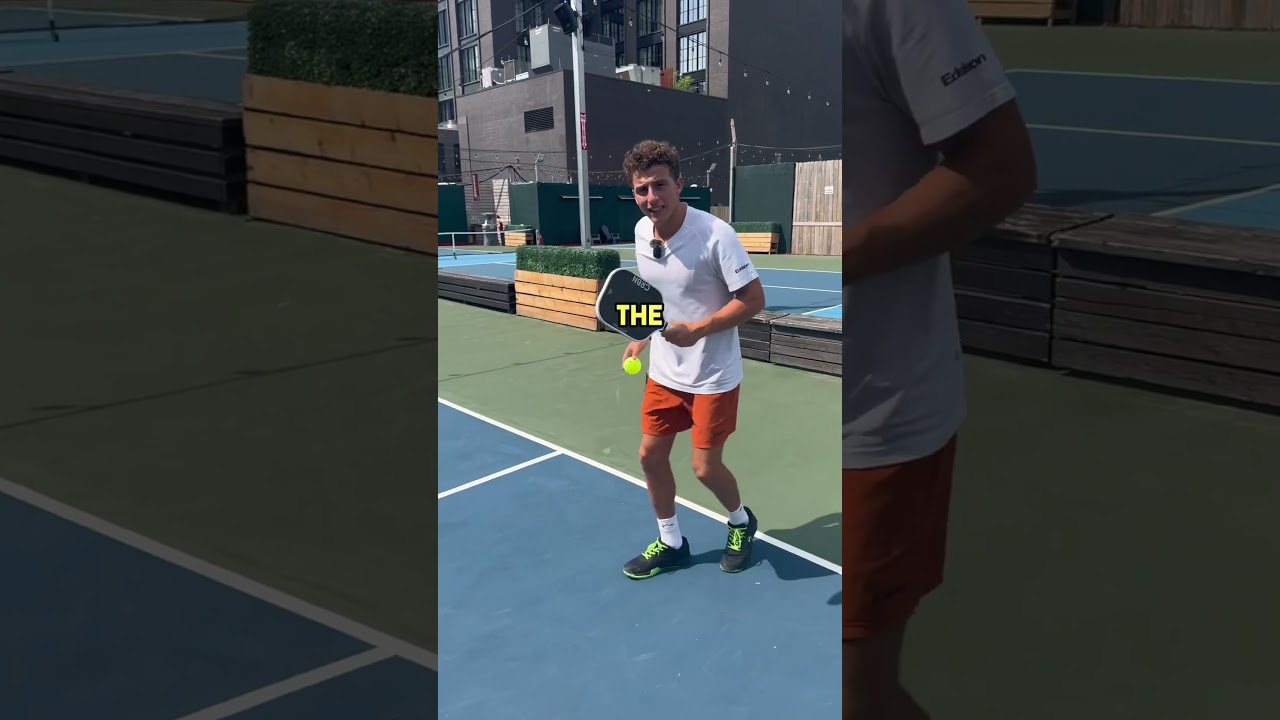 How to be consistent in the transition zone in pickleball! #pickleball #pickleballtips