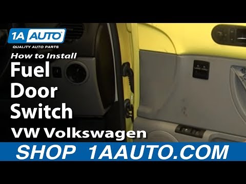 VW NEW BEETLE (MKIV) - Fuel Door Switch Replacement