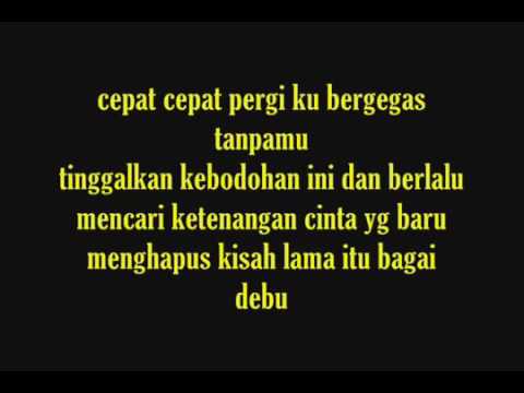 ECKO SHOW   Pergilah  With Lyrics"